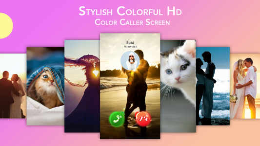 اسکرین شات برنامه Color Caller Screen 6