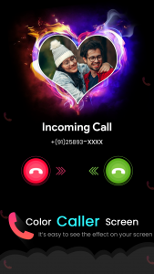 اسکرین شات برنامه Color Caller Screen 1