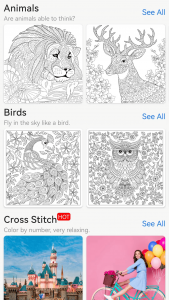اسکرین شات 1 برنامه Coloring Book