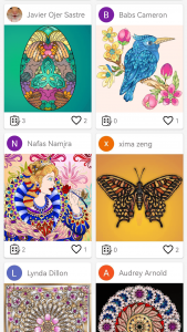 اسکرین شات برنامه Coloring Book 6