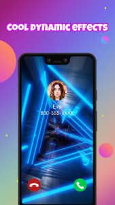 اسکرین شات برنامه Call Screen Themes - Blingcall 2