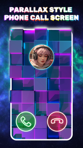 اسکرین شات 3 برنامه Call Screen Themes - Blingcall