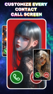 اسکرین شات برنامه Call Screen Themes - Blingcall 7