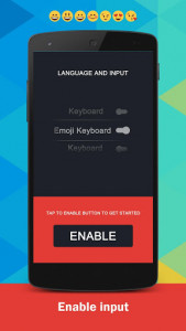 اسکرین شات برنامه Emoji Keyboard 5