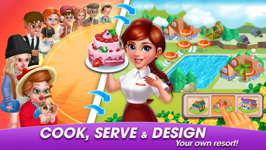 اسکرین شات بازی Cooking world: cooking games 1