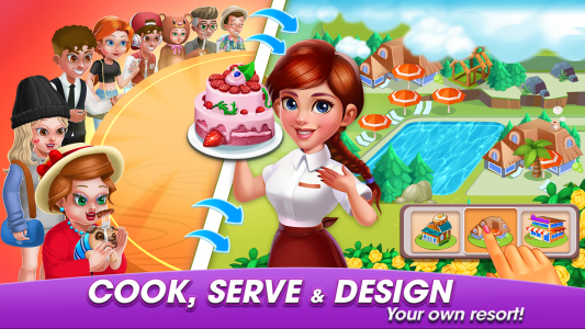 اسکرین شات بازی Cooking World : Cooking Games 1