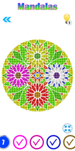 اسکرین شات برنامه Happy Cross Stitch Color By Number-Needle Art Free 5