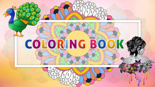 اسکرین شات برنامه Color By Number -  Relaxing Free Coloring Book 8