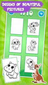 اسکرین شات بازی Animal Coloring Games for Kids 2