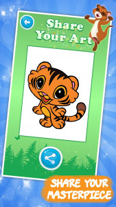 اسکرین شات بازی Animal Coloring Games for Kids 5