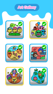 اسکرین شات 7 بازی Coloring Book ASMR Drawing