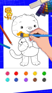 اسکرین شات 7 برنامه Coloring Book - Cute Coloring