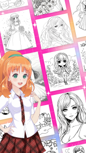 اسکرین شات 6 برنامه Coloring Book - Cute Coloring