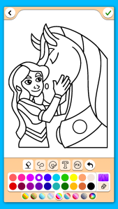 اسکرین شات 1 برنامه Coloring Book: ColorMaster