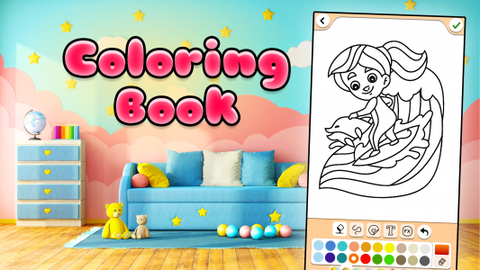 اسکرین شات برنامه Coloring Book: ColorMaster 8