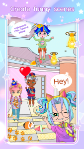 اسکرین شات 7 بازی Chibi Doll Dress up & Coloring