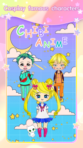 اسکرین شات 3 بازی Chibi Doll Dress up & Coloring