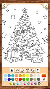 اسکرین شات 2 بازی Christmas Coloring