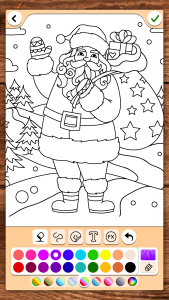 اسکرین شات 1 بازی Christmas Coloring
