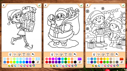 اسکرین شات بازی Christmas Coloring 8