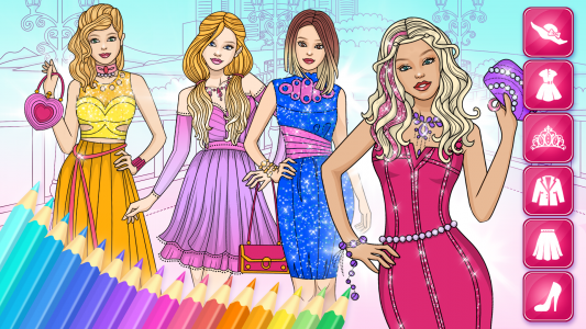 اسکرین شات بازی Dress Up Games & Coloring Book 6