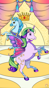 اسکرین شات بازی Unicorn Dress Up Coloring Book 7