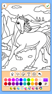 اسکرین شات 2 بازی Coloring for girls and women