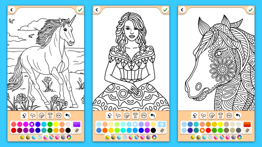 اسکرین شات 7 برنامه Painting and drawing for Girls