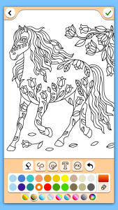 اسکرین شات 2 برنامه Painting and drawing for Girls