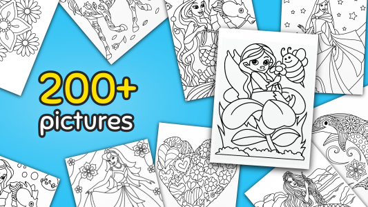 اسکرین شات 6 برنامه Painting and drawing for Girls
