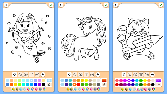 اسکرین شات 7 برنامه Coloring book