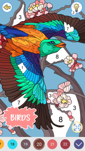 اسکرین شات بازی Color by Number: Coloring Book 4