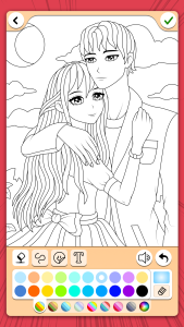 اسکرین شات 7 بازی Manga Coloring Book