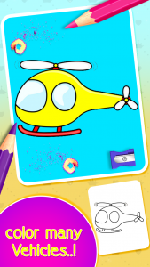 اسکرین شات برنامه Drawing and Coloring Games 4