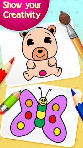 اسکرین شات برنامه Drawing and Coloring Games 8