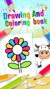 اسکرین شات برنامه Drawing and Coloring Games 2