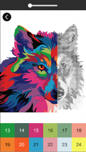 اسکرین شات بازی Coloring Animals Pixel Art Game Free 4