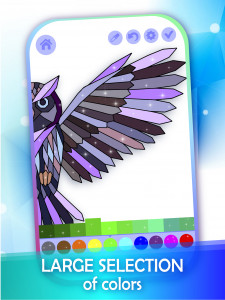 اسکرین شات 3 بازی Poly Art Puzzle Coloring Book