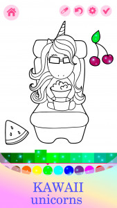 اسکرین شات 3 بازی My Little Unicorn: Kids Color