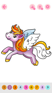 اسکرین شات 3 بازی My Little Unicorn by Numbers