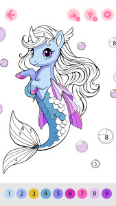 اسکرین شات 2 بازی My Little Unicorn by Numbers