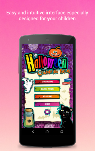 اسکرین شات بازی هالووین رنگ آمیزی 5