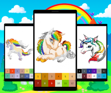 اسکرین شات بازی Unicorn Coloring Book 2020 ALL UNICORNS! 4