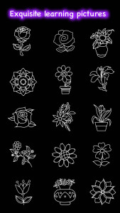اسکرین شات 8 بازی Learn To Draw Glow Flower