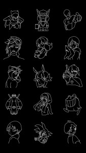 اسکرین شات 1 برنامه Draw Glow Comics