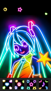 اسکرین شات برنامه Draw Glow Comics 5