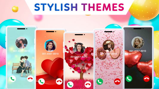 اسکرین شات برنامه Change Color Phone Flash Theme 4