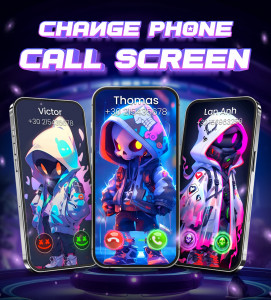 اسکرین شات برنامه Color Phone: Call Screen Theme 4