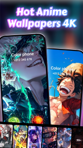 اسکرین شات 4 برنامه Color Phone Call Screen Themes