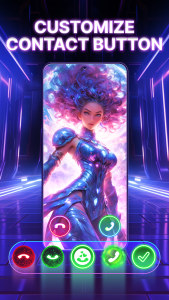 اسکرین شات 2 برنامه Call Theme & Ringtone App
